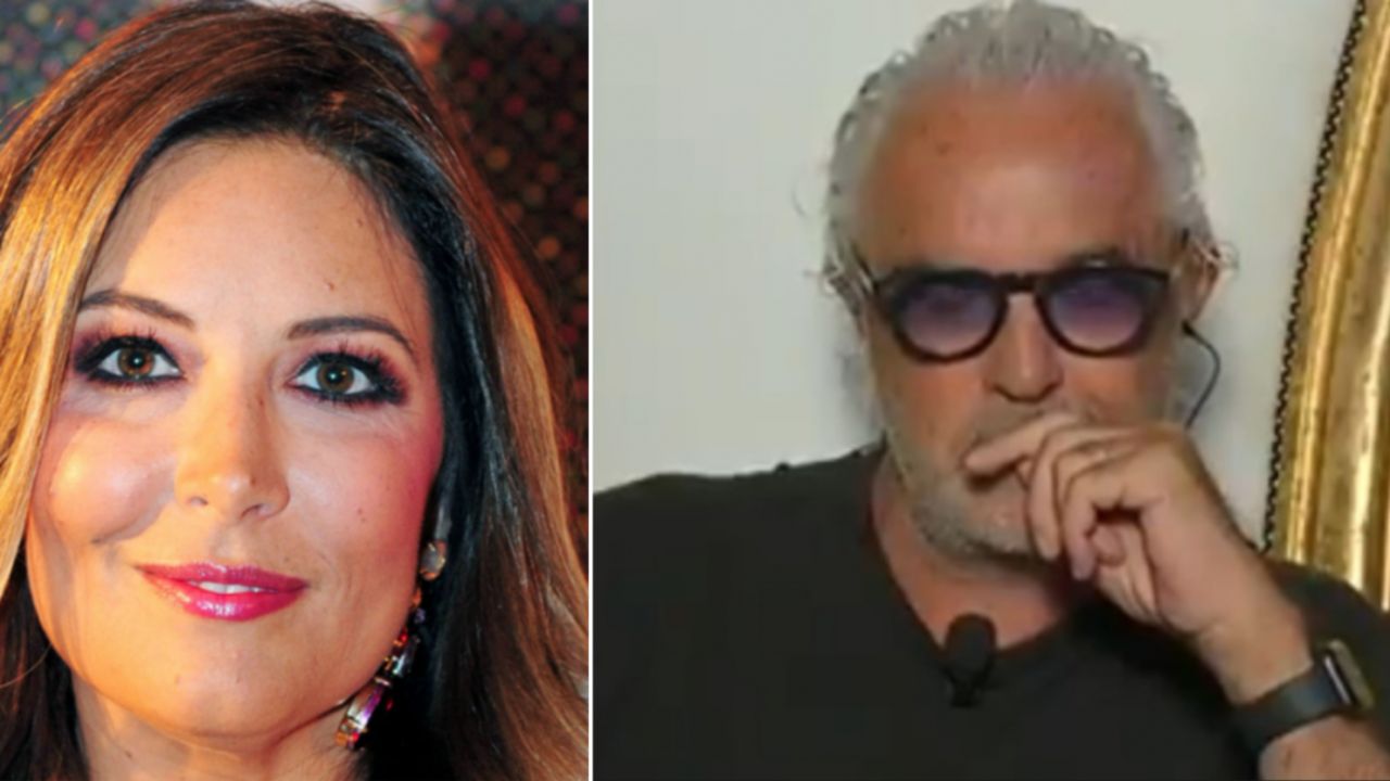 briatore e lucarelli, volano parole grosse