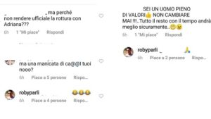 Roberto Parli commenti social