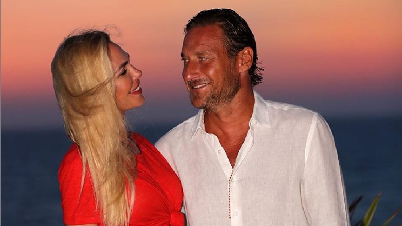 Totti e ilary in vacanza