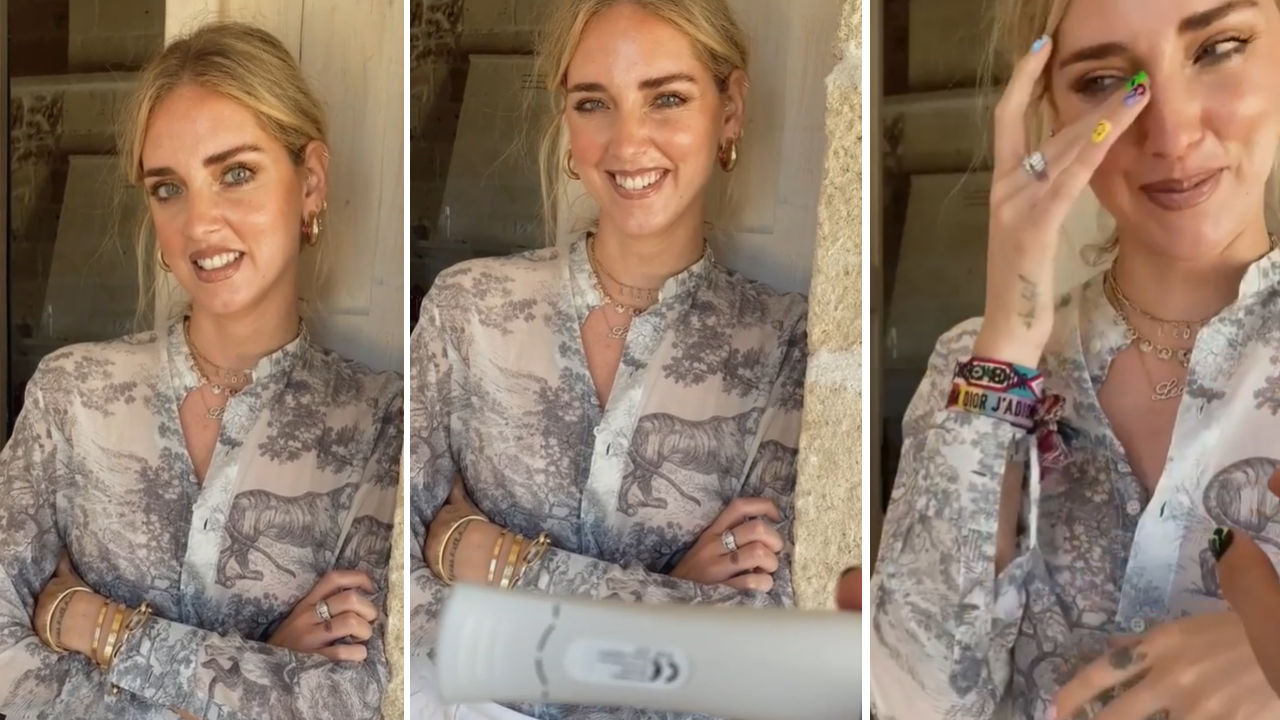 chiara ferragni scopre di essere incinta