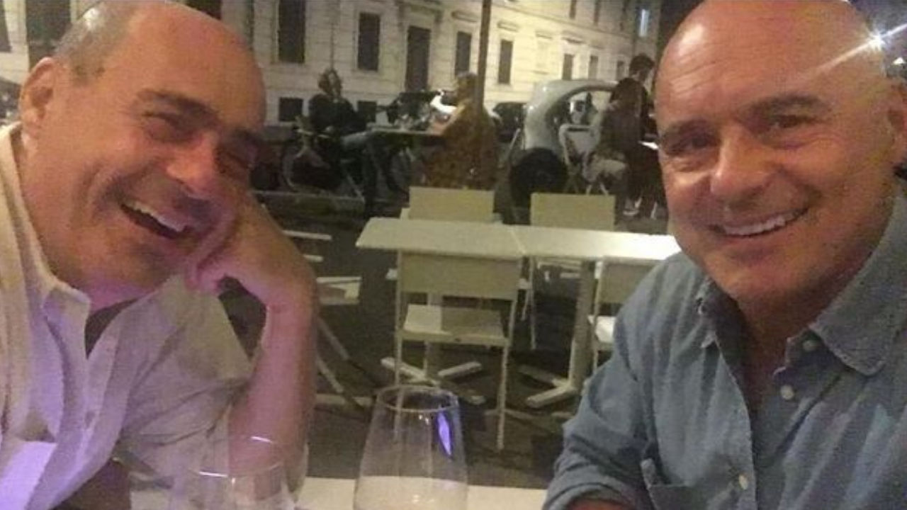 fratelli zingaretti selfie insieme