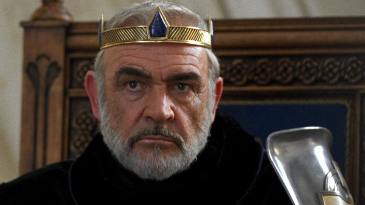 sean connery con la corona