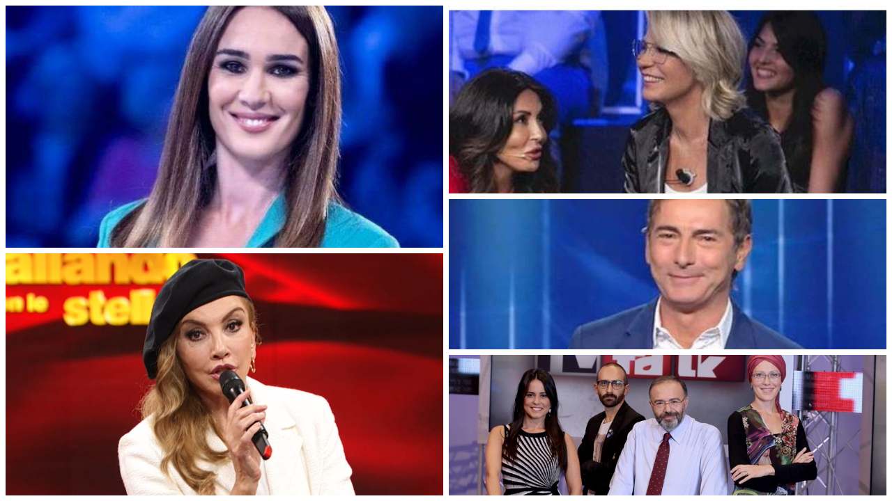 toffanin, carlucci, de filippi, liorni e squadra tv talk, ospiti 21 novembre