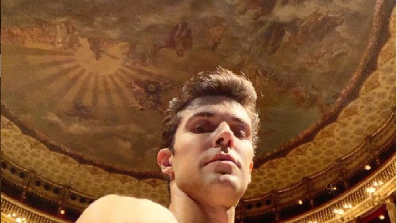 Il danzatore Roberto Bolle