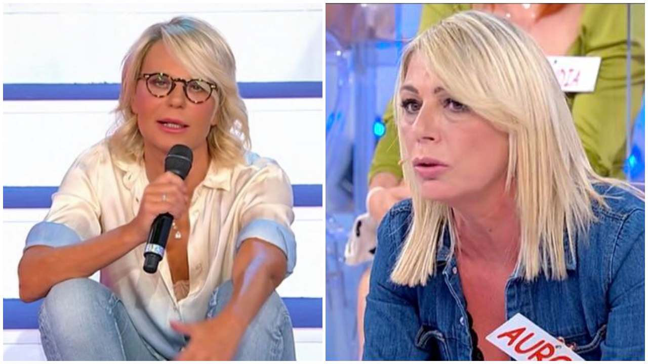 uomini e donne, maria de filippi e aurora