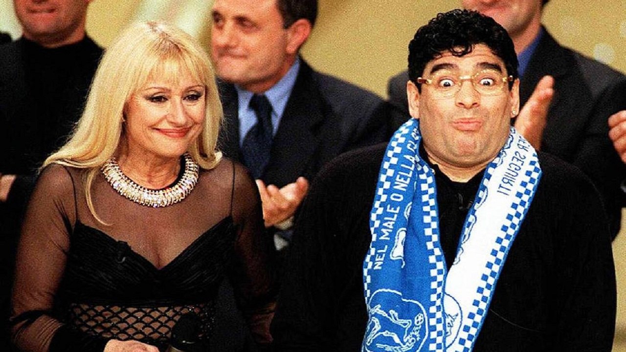 Maradona, le parole di raffaella carrà