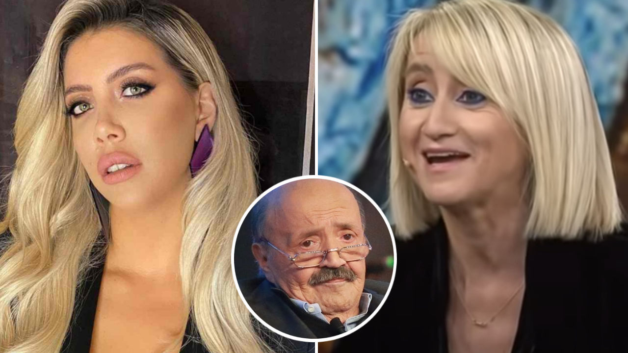 wanda nara littizzetto e maurizio costanzo