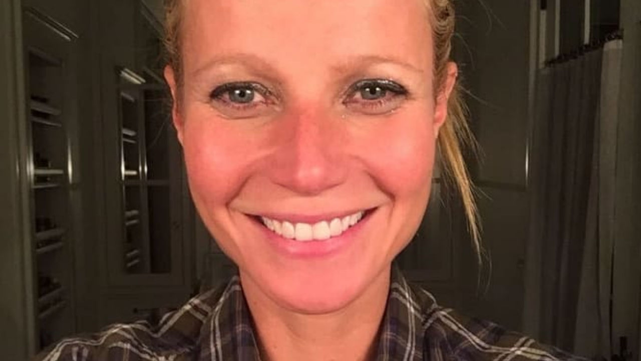 gwyneth paltrow sorriso capelli legati