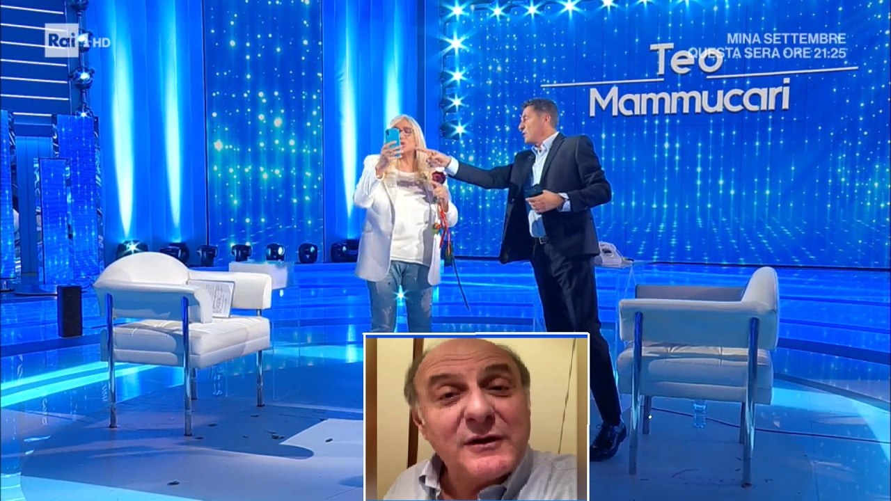 Teo Mammucari a Domenica In