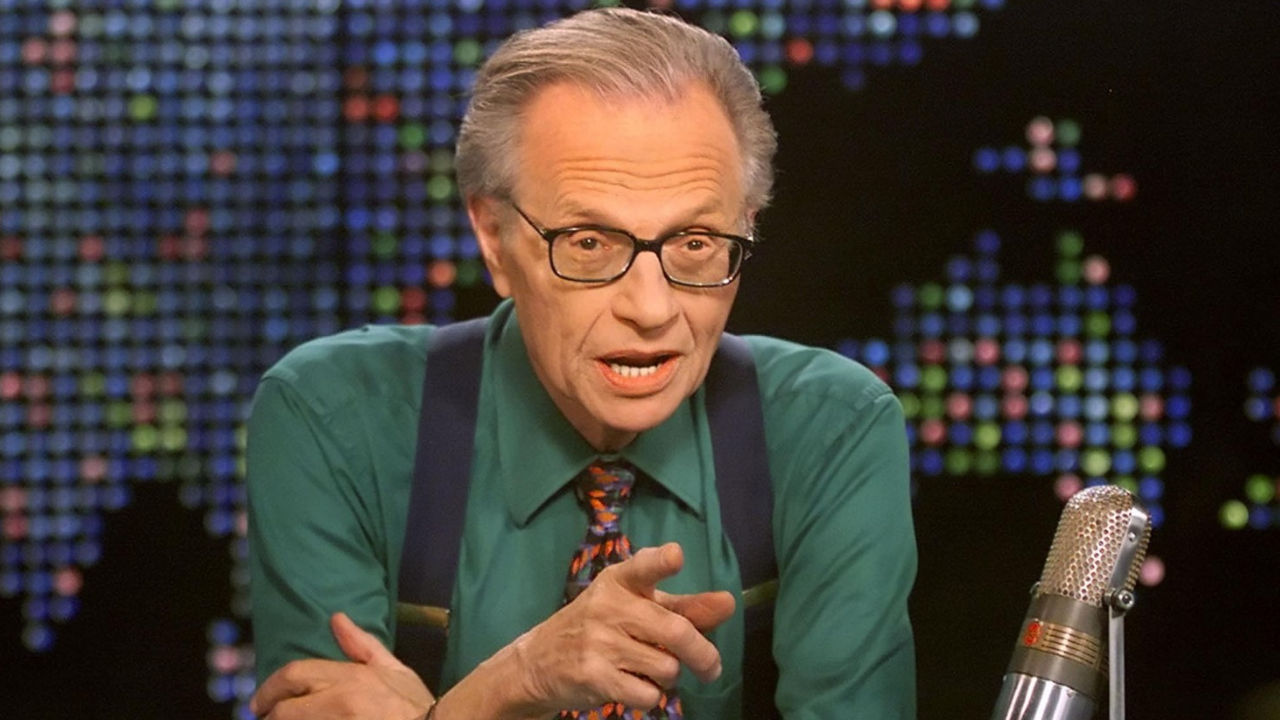larry king camicia verde