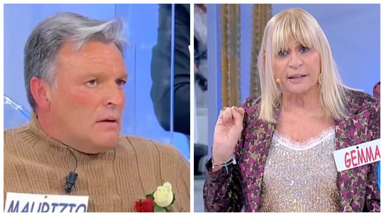 ued, scontro tra gemma e maurizio