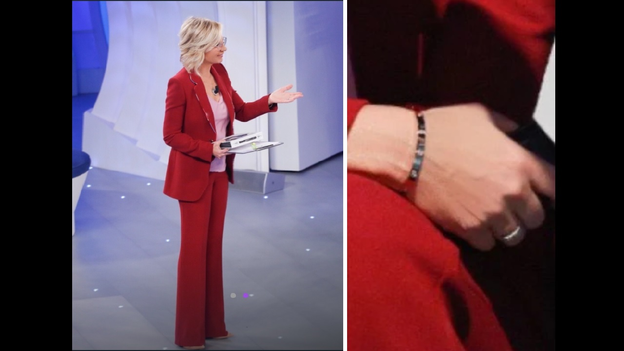 De Filippi abito rosso