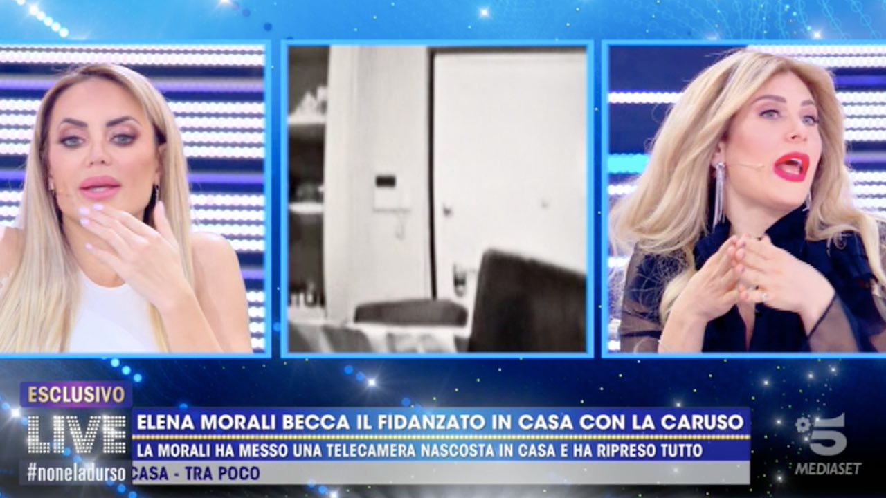 favoloso tradisce Elena Morali con paola Caruso