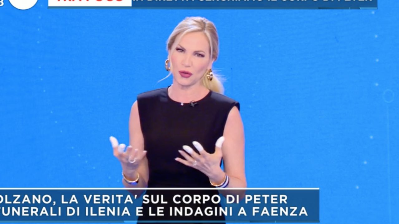 mattino 5 Federica Panicucci incidente