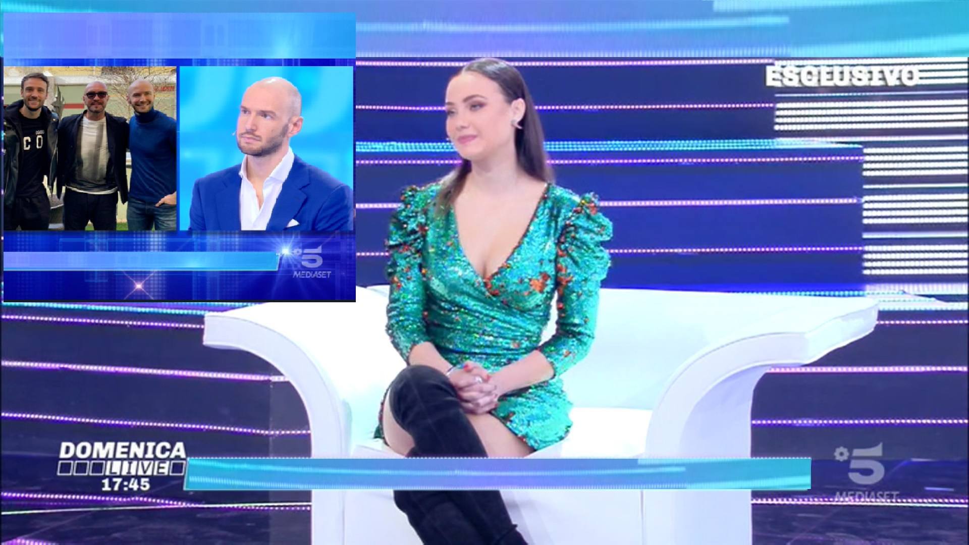 Rosalinda Cannavò e Nicolò Zenga
