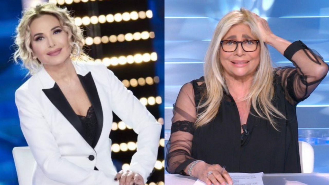 Mara Venier Barbara d'Urso collage