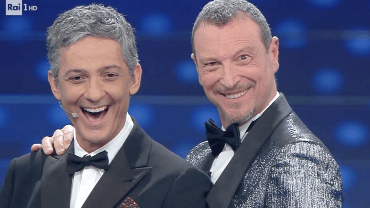 fiorello amadeus Sanremo 2022