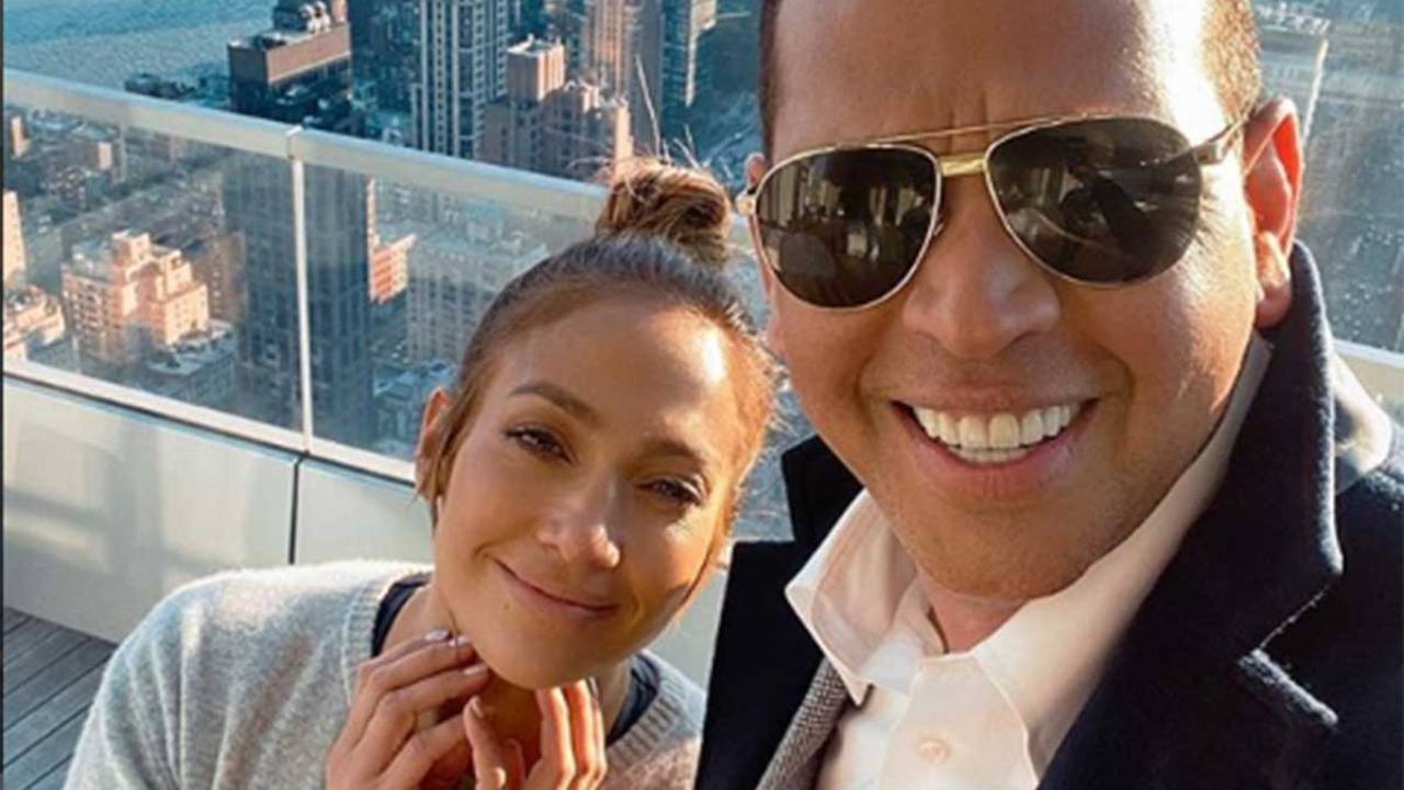 jennifer lopez e alex rodriguez selfie