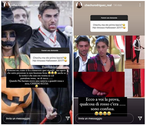 cecilia e ignazio primo bacio gf vip