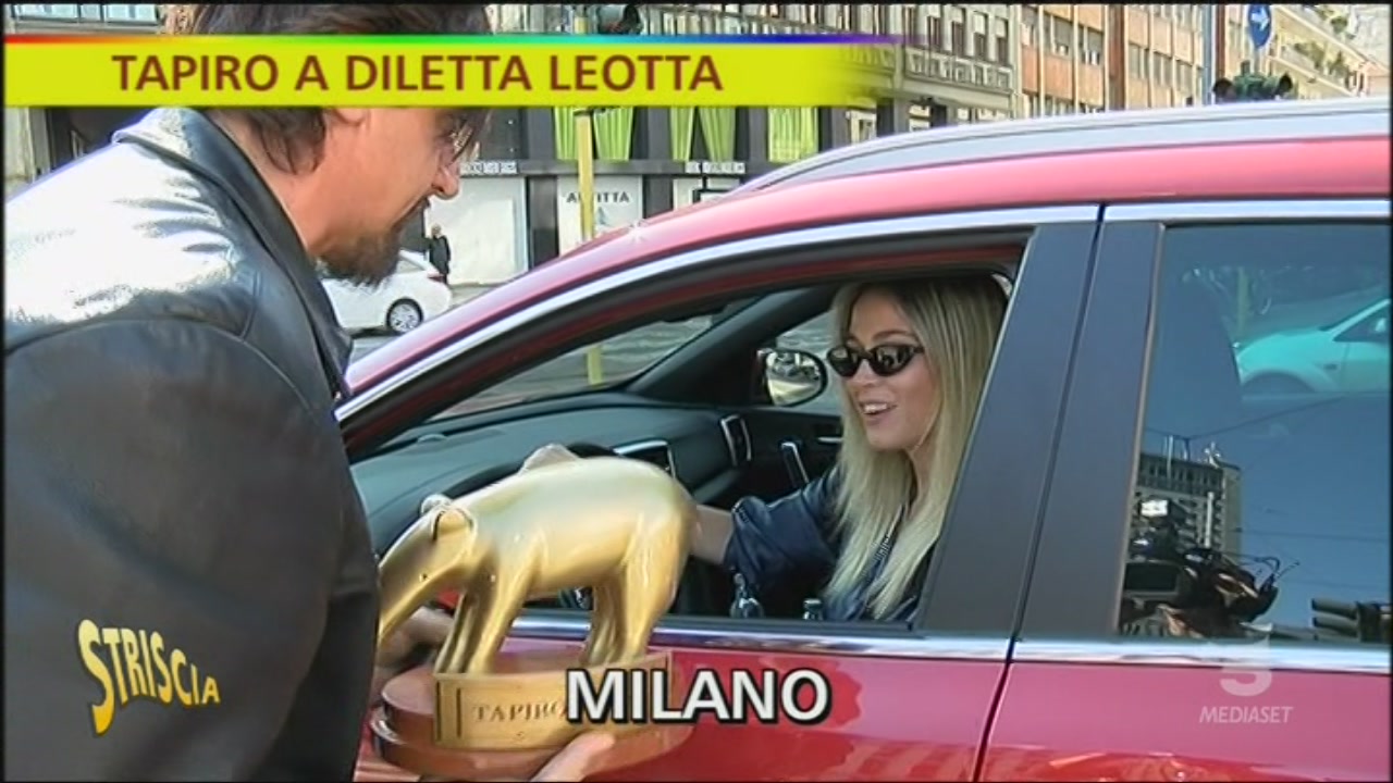 Diletta Leotta Can Yaman tapiro striscia