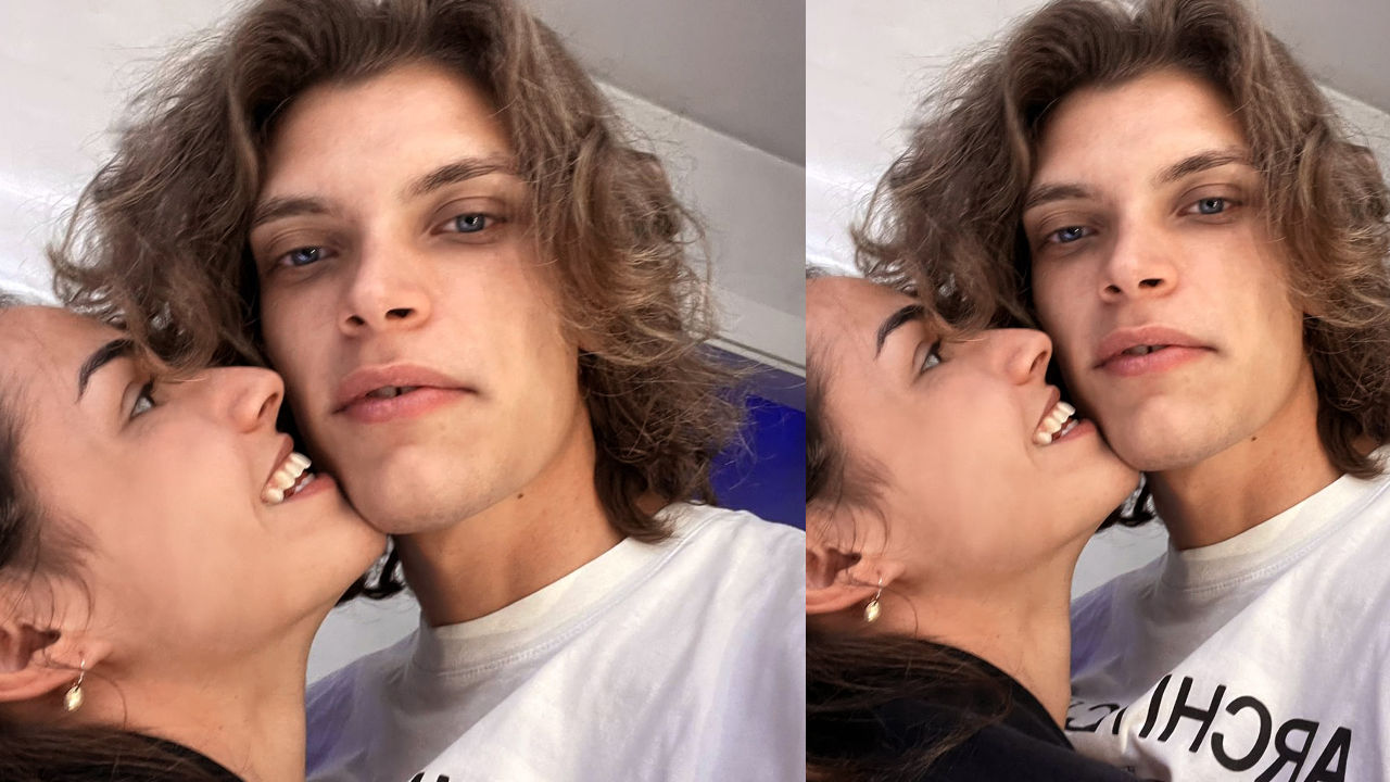 vanessa e massimiliano primo selfie di coppia