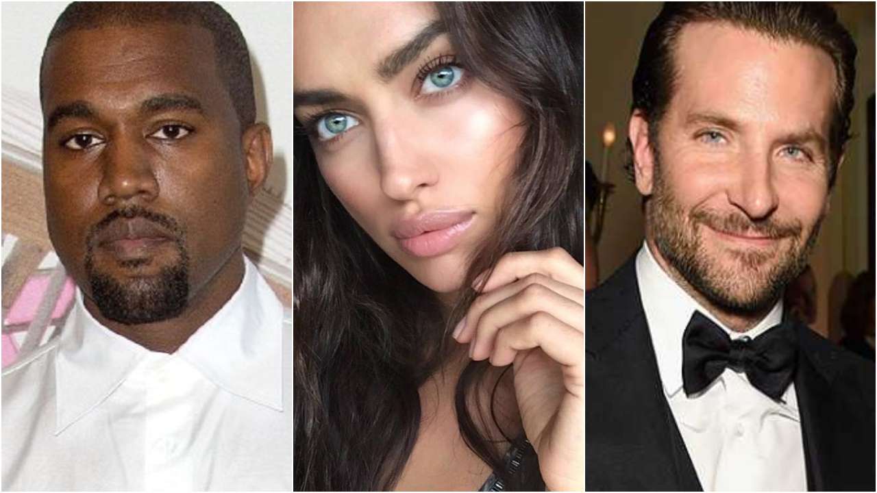 kanye west insieme a irina shayk