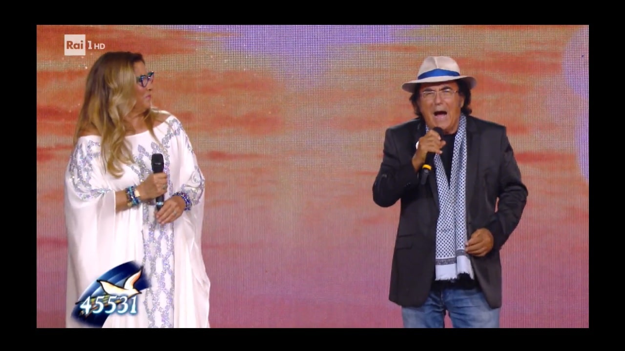 Albano e Romina Power in scena