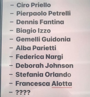 Conti gaffe Tale e Quale