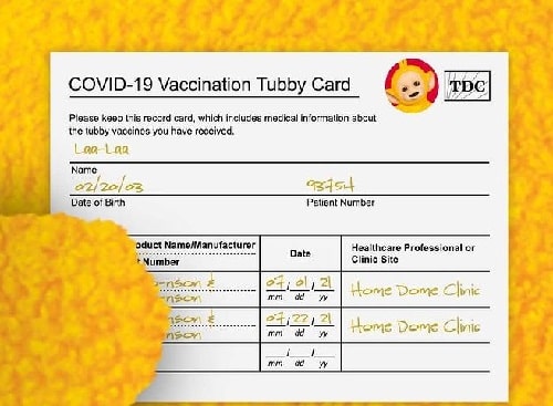 Teletubbies vaccini