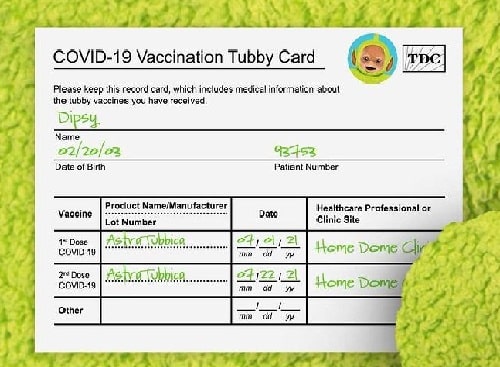 Teletubbies vaccini