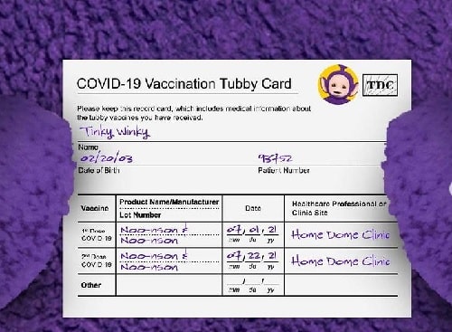 Teletubbies vaccini