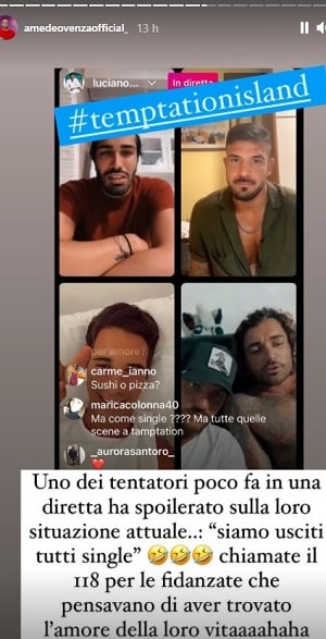 Tentatori su Ig