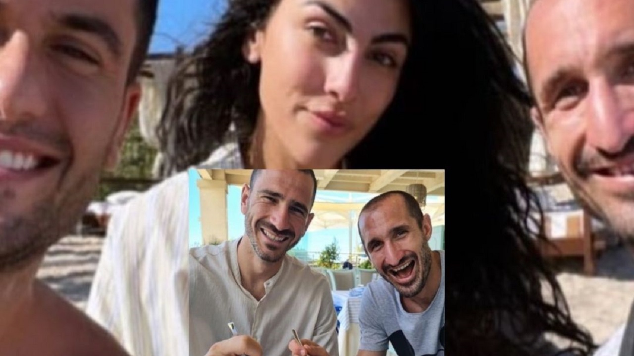 Giulia Salemi Pretelli Bonucci Chiellini costa smeralda