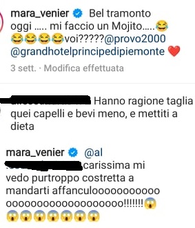 Venier al vetriolo su Ig