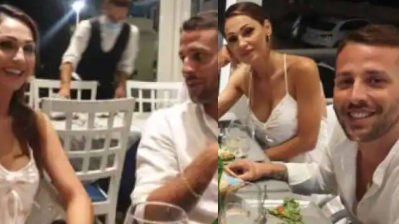 anna tatangelo livio cori a cena