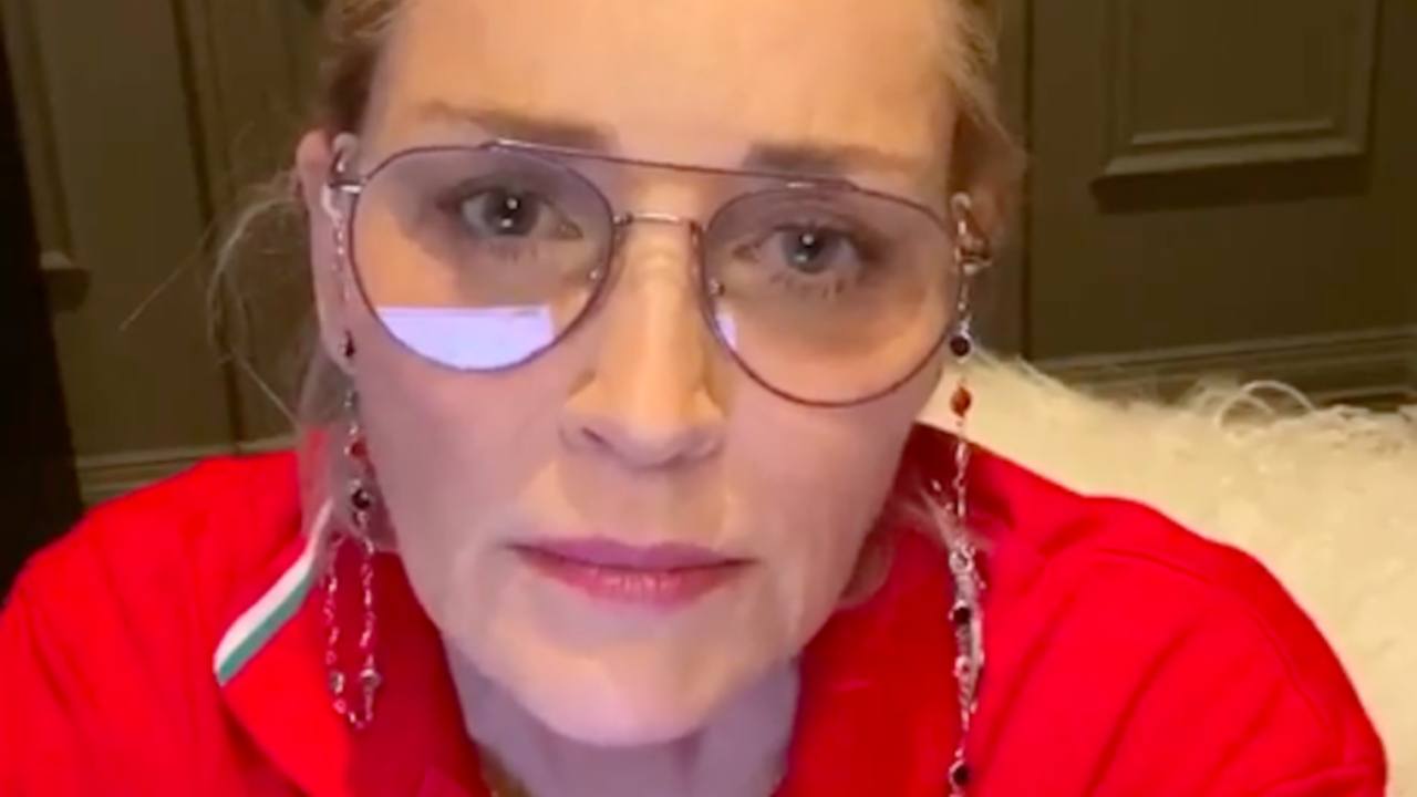 sharon stone con gli occhiali