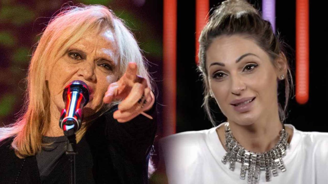 collage anna tatangelo rita pavone