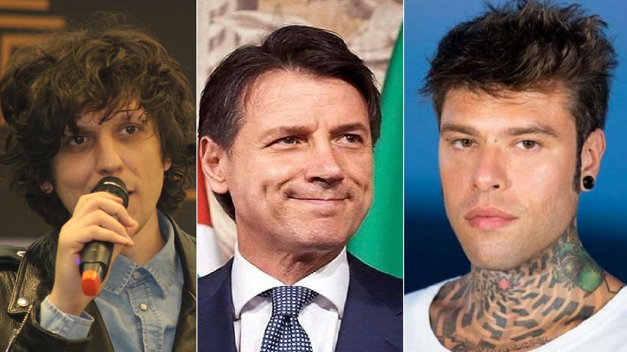 Ermal Meta e Fedez contro l'ex premier Conte