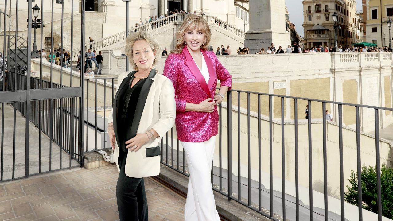 milly carlucci con carolyn smith