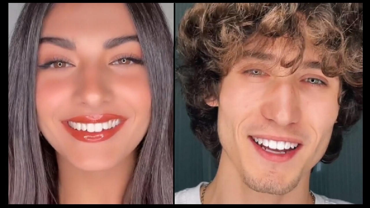 Diego Lazzari e Elisa Maino TikTok