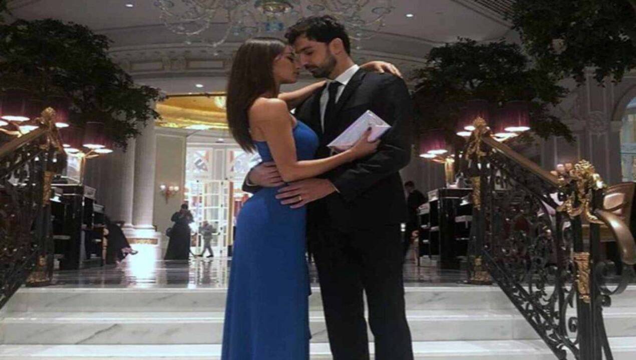 Raimondo Todaro e Francesca Tocca abbraccio