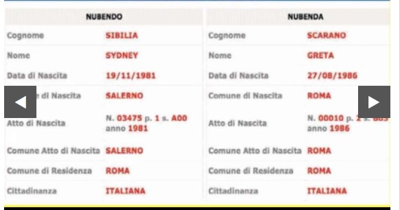 Documentazione di nozze Scarano Sibilia