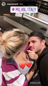 wanda nara con mauro icardi