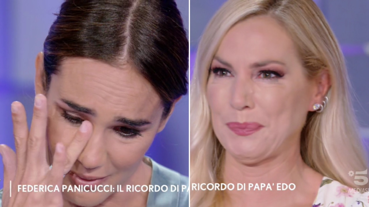 Toffanin e Panicucci piangono