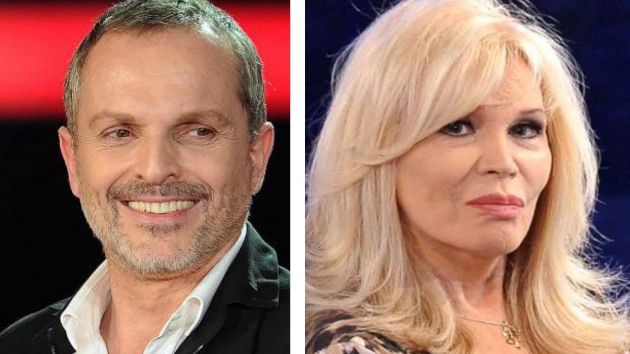 Miguel Bosè e Amanda Lear