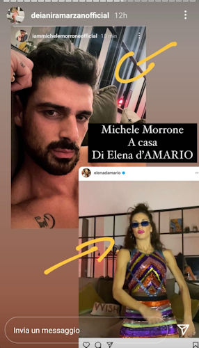 michele morrone e elena d'amario di nuovo insieme