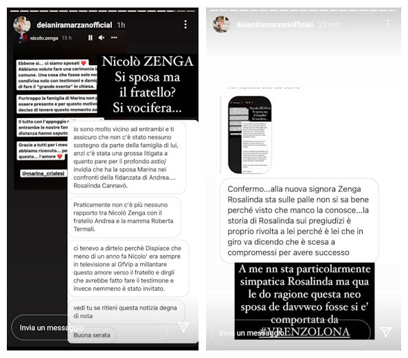 segnalazioni sui fratelli zenga