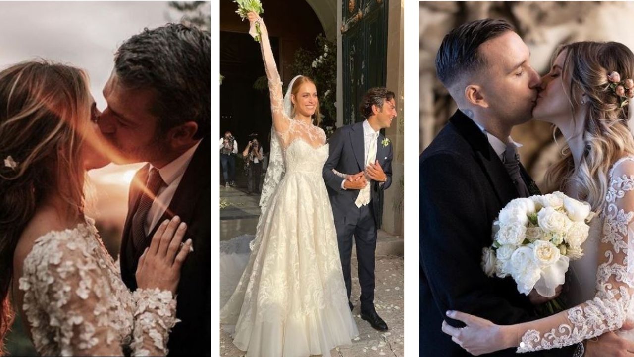 Luca Argentero, Miriam Leone, Briga, Arianna Montefiori, Matrimoni 2021