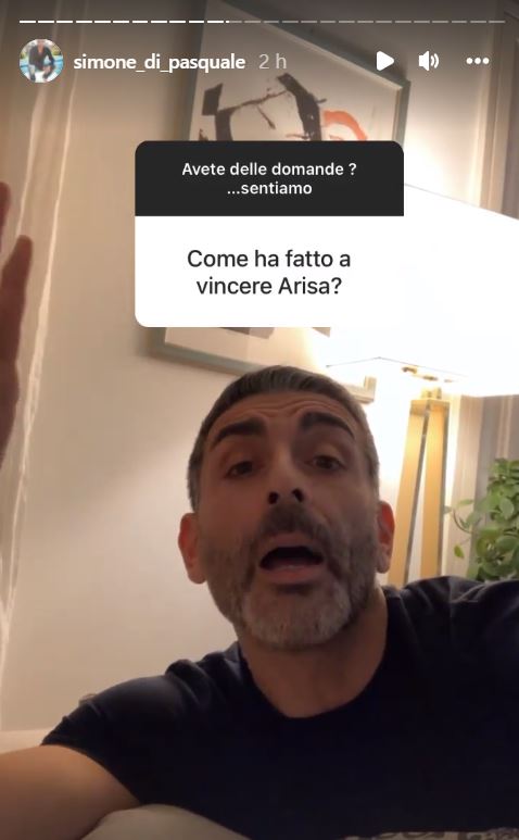 Simone di Pasquale sobre Arisa