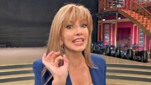 milly nello studio di ballando con le stelle